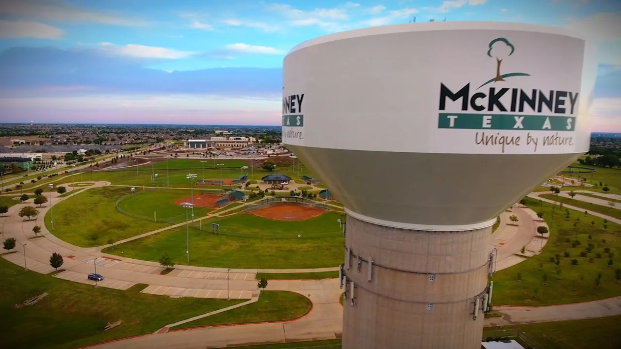 McKinney water tower — McKinney moving services by Veterans Moving America